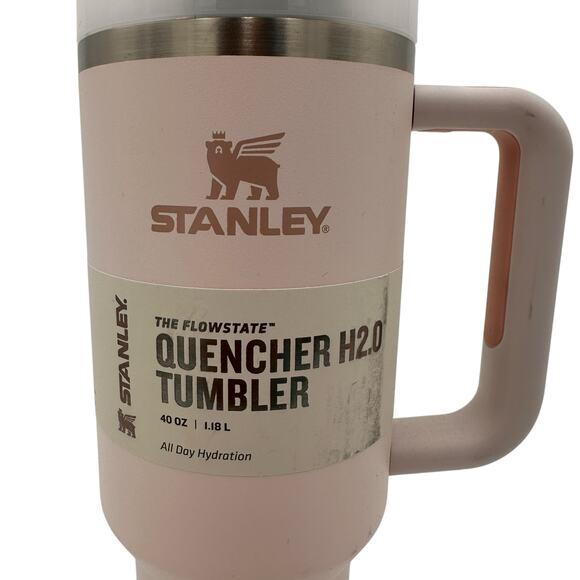 Stanley Light Pink The Quensher H2.0 The Flowstate 40 oz NWOT - Picture 2 of 10
